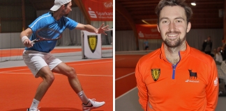 Die NBV-Nummer eins Tom Schöneberg setzte sich in einem spannenden Match gegen den Kroaten Mario Lesic durch. Im Doppel schlug er dann an der Seite von NBV-Chef-Trainer Mark Joachim auf. Zusammen holten sie den Siegpunkt zum 4:2 gegen TC SW Budberg.